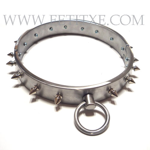 COLLAR DE METAL CON SPIKES 8611